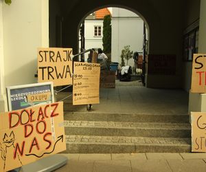 Protest okupacyjny studentów na UW