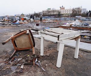 Targ przy ul. Ruskiej w Lublinie to już historia