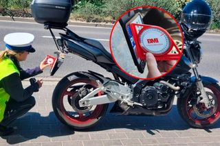 Policja kontra motocykliści. Kątomierze w akcji!
