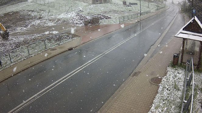 Śnieżyca w Małopolsce. Atak zimy w połowie maja!