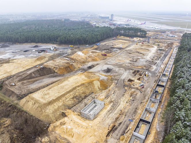 Budowa węzła multimodalnego z bazą paliw na Katowice Airport