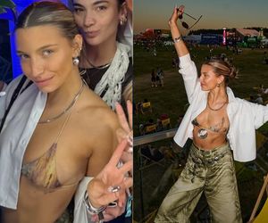 Julia Wieniawa w mikro-topie na Open’erze. Odważna stylizacja