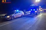 Autostrada A1 zablokowana w kierunku Katowic po wypadku w Kamieńsku