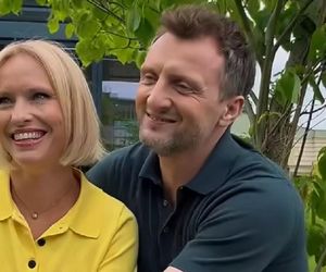 M jak miłość. Kochają się w serialu, a między aktorami nieźle iskrzy! Tacy prywatnie są Dorota i Bartek   - WIDEO