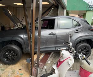 Żory: 73-latek wjechał autem w salon kosmetyczny. Dwie kobiety ranne