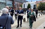 Wicepremier K. Gawkowski wspierał w Bydgoszczy Rafała Trzaskowskiego