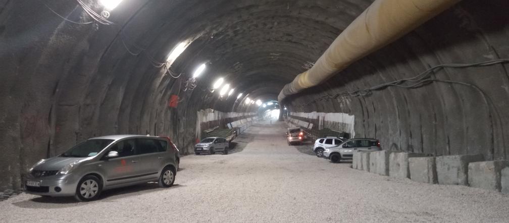 Drążenie tunelu na zakopiance