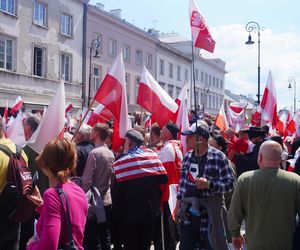 Wielki marsz za Polską Karola Nawrockiego 25.05.2025