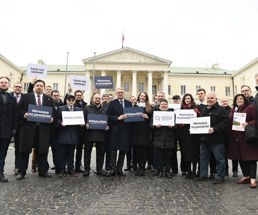 Konfederacja i Bezpartyjni Samorządowcy ogłaszają wspólnego kandydata na urząd prezydenta Warszawy!