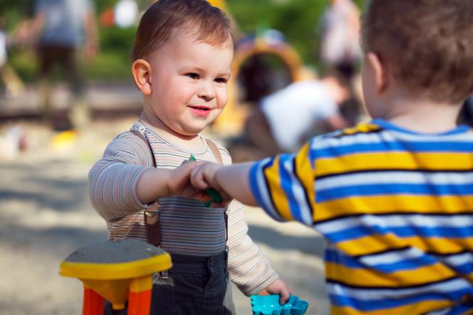 To moja łopatka! Psycholog radzi, jak reagować na kłótnie dzieci w piaskownicy 