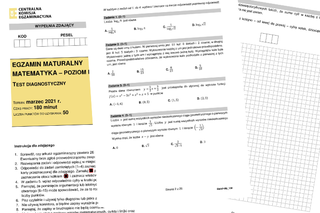 Matura próbna 2021: Matematyka poziom rozszerzony. Odpowiedzi i arkusze sprawdzisz TUTAJ