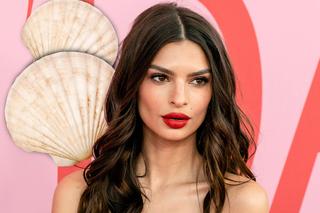 Emily Ratajkowski znów szokuje! Ma na sobie tylko muszelki. Fani bez litości
