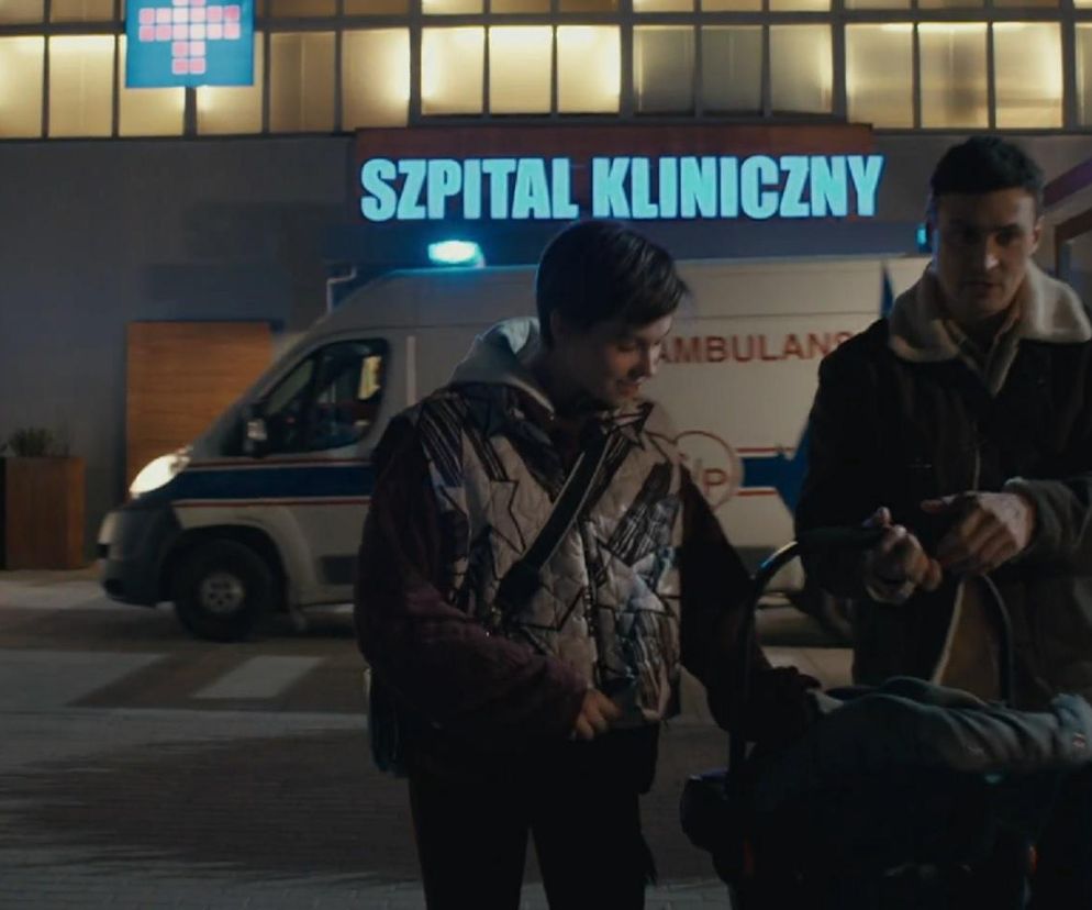 	Na dobre i na złe odc. 959 finał sezonu. Blanka (Pola Gonciarz), jej córka Nina (Michalina Grot), Krzysztof Radwan (Mateusz Damięcki)