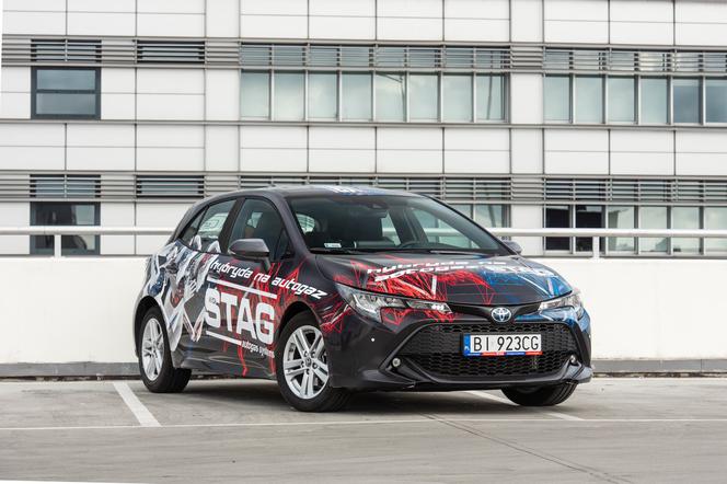 Toyota Corolla Hybrid z instalacją LPG STAG