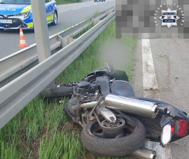 Tragiczny wypadek na DK81. Nie żyje motocyklista