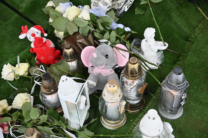 Zakatowany aniołek odszedł do nieba