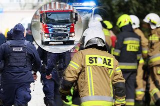 Wielka akcja służb w bloku! Mieszkańcy ewakuowani. Policja mówi o podejrzanych przedmiotach