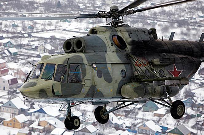 Rosyjski śmigłowiec Mi-8