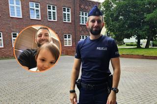 Codziennie jest zielonogórskim policjantem. Teraz sam prosi o pomoc dla córki