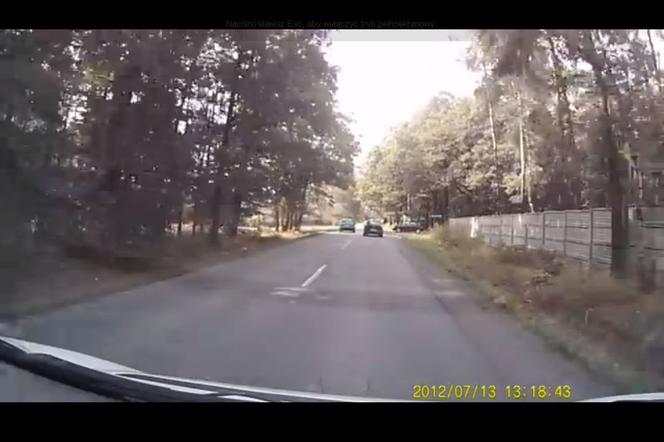 Przeżył, bo akurat wyprzedzał