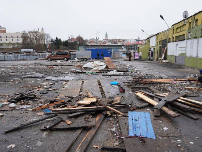 Targ przy ul. Ruskiej w Lublinie to już historia