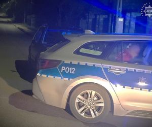 Policyjny pościg w Sączowie