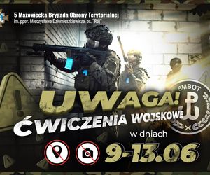 Szkolenia taktyczne 5 MBOT na terenie gmin Cegłów i Kałuszyn