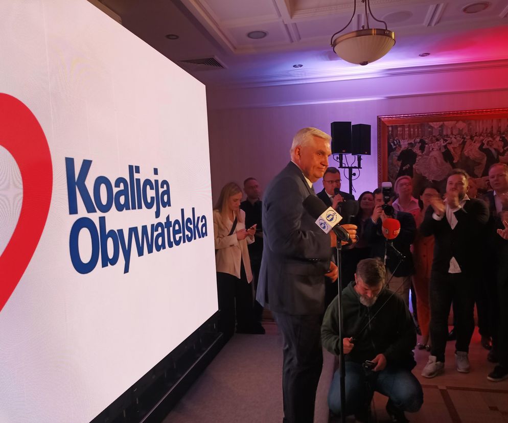 Wybory samorządowe 2024. Wieczór wyborczy podlaskiej Koalicji Obywatelskiej