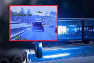 Nowy odcinek Zakopianki stał się torem wyścigowym. Kierująca bmw osiągnęła zawrotną prędkość