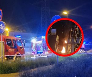 Wybuch transformatora w Katowicach. W wielu dzielnicach nie było przez sekundę prądu